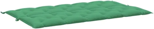 Vista 34 de Cojín de banco de jardín, color verde brillante, 39.4 pulgadas x 19.7 pulgadas + 19.7 pulgadas x 2.8 pulgadas, cojines de tela Oxford para sillas