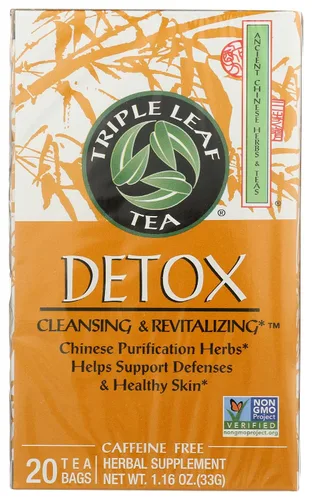 Vista 7 de Triple Leaf Tea, Detox, 20 bolsas de té (paquete de 6)
