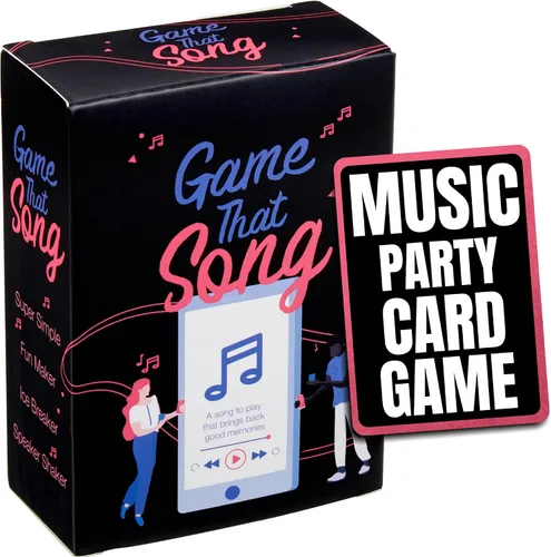 Vista 9 de Game That Song Expansión de mezcla de 2000, 50 cartas nuevas, juego de cartas de música para familiares, adultos y adolescentes. Divertida diversión