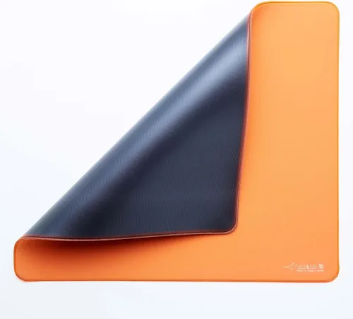 Vista 2 de Alfombrilla de ratón para juegos Artisan FX Zero Soft Naranja E-Sports (L, Naranja)