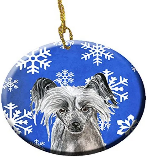Vista 8 de Caroline's Treasures Cavalier Spaniel - Adorno de cerámica para colgar en el árbol de Navidad, para el hogar, Navidad, fiestas, regalo, 3 pulgadas
