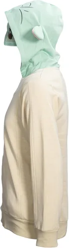 Vista 2 de Star Wars Yoda - Máscara con capucha para niños y niños, disfraz de Halloween con orejas