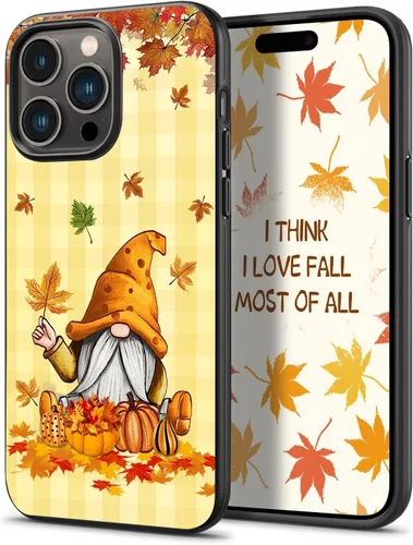 Vista 25 de Happy Fall Gnomo Otoño Hojas Calabaza Gnomo Otoño Gnomo Funda Teléfono para iPhone 16 15 14 13 12 11 Pro Max Galaxy S25 S24 S23 S22 S21 S20 FE A16