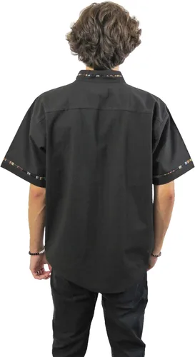 Vista 2 de Ethnic Identity Camisa mexicana Toluca