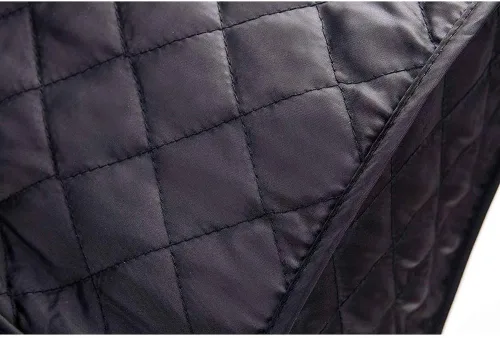 Vista 5 de Cubierta a prueba de polvo para batidora de pie con bolsa organizadora para mezclador KitchenAid para mantenerlo limpio y seguro (negro)