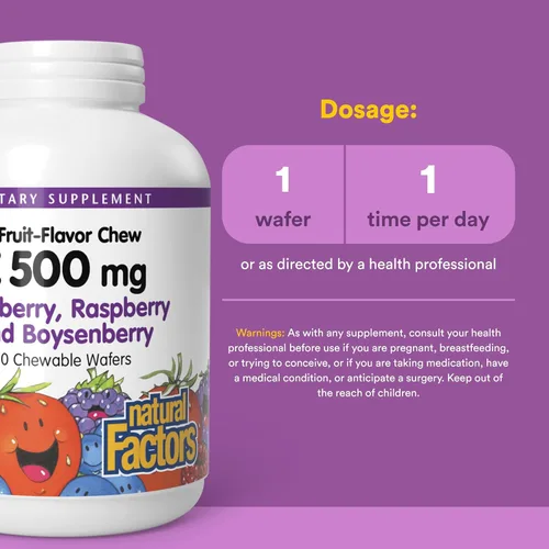 Vista 3 de Vitamina C Natural Factors, 1326, 1, 1