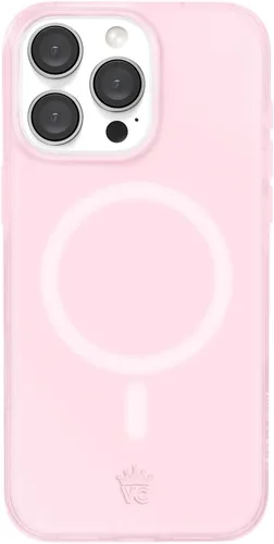 Vista 125 de VELVET CAVIAR Funda compatible con MagSafe para iPhone 15, probada en caídas de 10 pies, estampado de leopardo y amatista morada