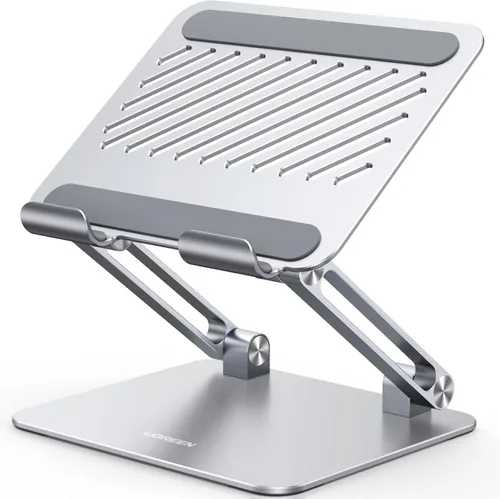 Vista 8 de UGREEN Soporte para Tableta para Escritorio con Doble Varilla de Soporte de Aluminio Ajustable Multi-Ángulo Accesorios de Oficina en Casa Compatible