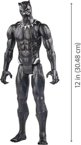 Vista 3 de Marvel Avengers Titan Hero Series Black Panther Figura de acción