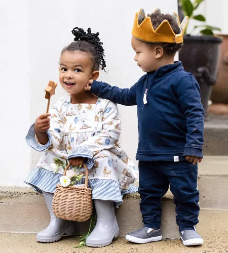 Vista 4 de Burt's Bees Baby Sudaderas unisex para bebé, chaquetas ligeras con cremallera, abrigos con capucha, algodón orgánico