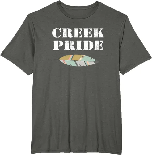 Vista 7 de Creek Native American Pride - Camiseta, Negro, S