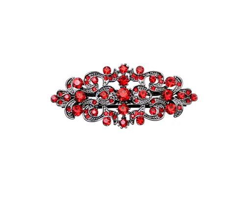 Vista 18 de Faship Precioso pasador floral de cristal AB Rhinestone