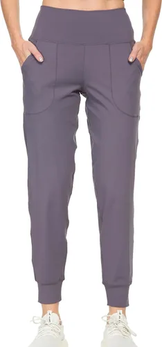 Vista 189 de Kcutteyg - Pantalones deportivos con bolsillos para mujer, diseño suave, ligero y de secado rápido, para entrenamiento, gimnasia, yoga y correr