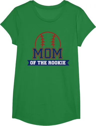 Vista 51 de Mom of Rookie - Camiseta de béisbol para primer cumpleaños, Blanco