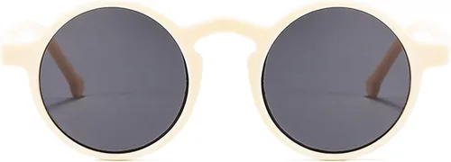 Vista 2 de Xpectrum Gafas de sol redondas pequeñas unisex ligeras Hippie Circular Plástico Retro Lennon Boho Gafas