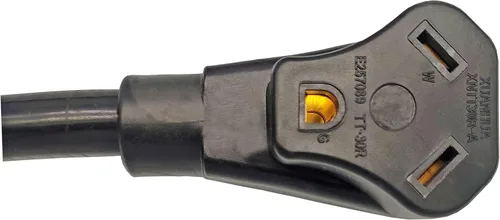 Vista 4 de FC-143TT Enchufe de secadora a adaptador RV 30A macho 14-30P a hembra TT-30R 30A 125V