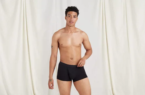 Vista 4 de MeUndies Mens Stretch Organic Cotton Underwear Trunks with Fly 3 Pack - Tienda Exclusive Fabric