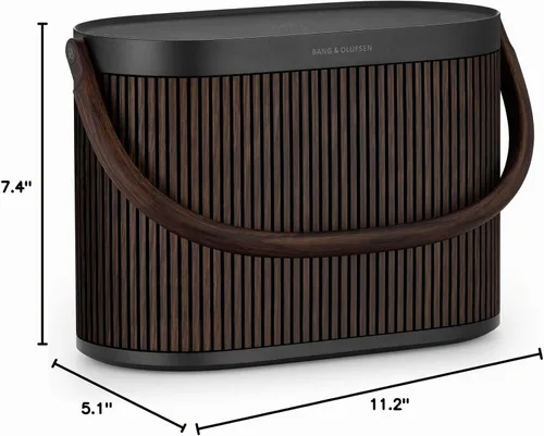 Vista 17 de Bang & Olufsen Beosound A5 - Altavoz Bluetooth portátil con conexión Wi-Fi, correa de transporte, roble oscuro