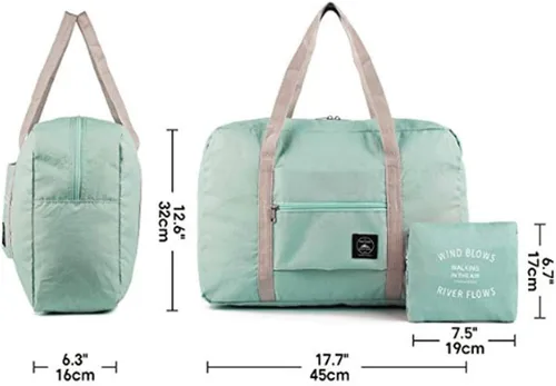 Vista 6 de Paquete de 2 bolsas de viaje para Spirit Airlines, bolsa de viaje para artículos personales, bolsas de viaje para fin de semana, bolsas debajo