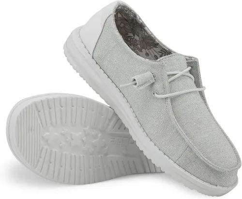 Vista 57 de Hey Dude Wendy - Zapatos de mujer, mocasines sin cordones para mujer, cómodos y ligeros