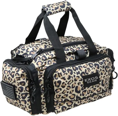 Vista 8 de Exos Tactical Range Bag - Medium Size Range Bag for Shooting - Gun Case for Handguns, Ammo Storage, Tactical Backpack, Molle Webbing, Free Subdued