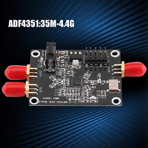 Vista 4 de Walfront Módulo generador ADF4351 Junta de desarrollo 35M-4.4GHz RF generador fuente PLL fase Locked Loop Frequency Synthesizer