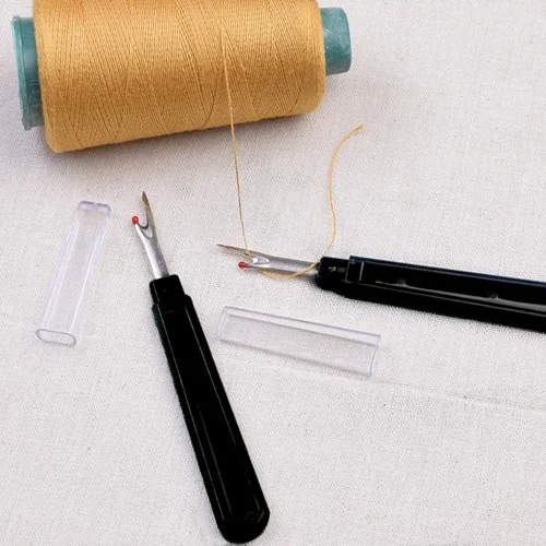 Vista 5 de Juego de 6 piezas de desgarrador de costura, agarre ergonómico para coser manualidades y quitar bordados y costuras