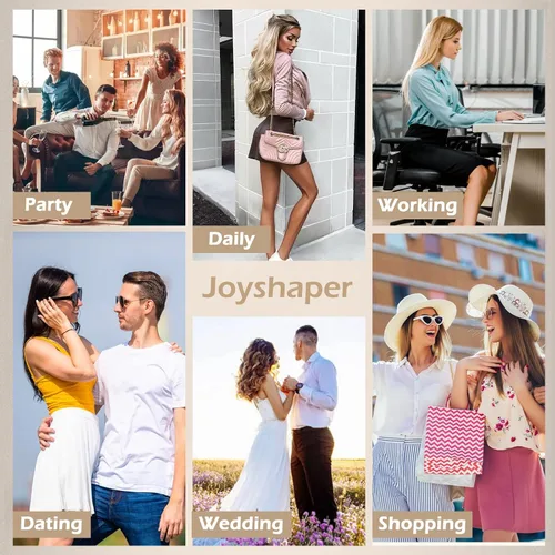 Vista 5 de JOYSHAPER Ropa interior acolchada para mujer con levantamiento de glúteos, sin costuras, moldeador, control de abdomen, cintura alta, almohadillas