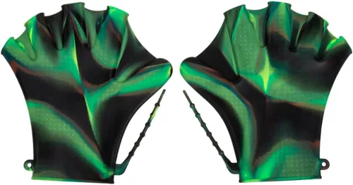 Vista 14 de Baluue 2 guantes de natación, guantes de natación acuática, para entrenamiento en agua, palmeados a mano, para hombres, mujeres, adultos