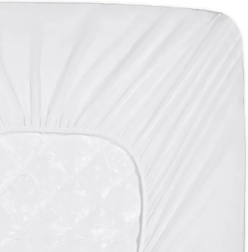 Vista 3 de Serta Simply Clean - Protector de colchón de triple acción, impermeable, ultrasuave y resistente a las manchas, lavable a máquina, tamaño Queen