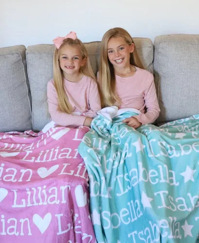 Vista 13 de Manta de bebé personalizada, manta con nombre de bebé, manta personalizada para bebés, niños, jóvenes, adolescentes y adultos, forro polar de felpa