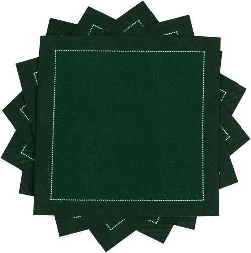 Vista 18 de Servilletas de Cinco Estrellas Servilletas de Algodón para Cóctel, Servilleta para Bebidas, Servilleta para Bar, Servilletas para Fiesta