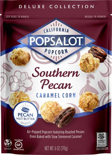 Vista 6 de Popsalot Gourmet Popcorn Signature Series Classic Pouch, London Kettle Corn, 5.0 onzas