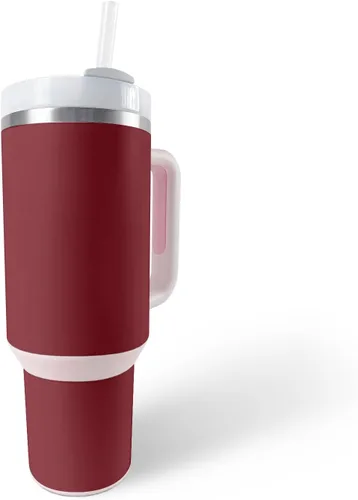 Vista 6 de MightySkins Skin - Vaso de vinilo compatible con Stanley The Quencher H2.0 FlowState de 40 onzas, diseño de rayas marineras, protectora, duradera
