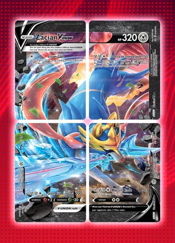 Vista 3 de Pokemon V-Union colección especial - Zacian