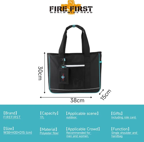 Vista 9 de FIREFIRST x Hatsune Miku - Bolsa de mano Kagamine RinLen para el hombro