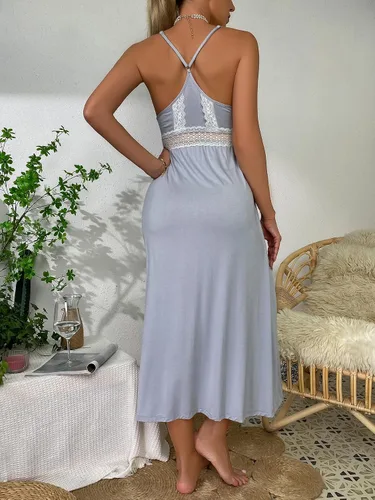 Vista 2 de CYGGFDC Camisones de lencería para mujer, camisola de encaje, babydoll
