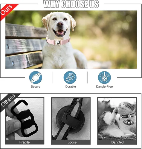 Vista 50 de DOGWONG Collar para perro de San Valentín, collar ajustable de algodón con corazón de caramelo azul, perfecto para perros pequeños a medianos
