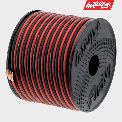 Vista 9 de Install Link Cable de altavoz calibre 12 AWG (100 pies) para automóvil o cine en casa (OFC) Pure OFC Copper, 12/2 Speaker Cable, 2-Conductor
