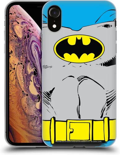 Vista 329 de Head Case Designs Funda de gel con licencia oficial de Batman DC Comics Bat Signal Logos [protección de grado militar] compatible con Apple iPhone 7