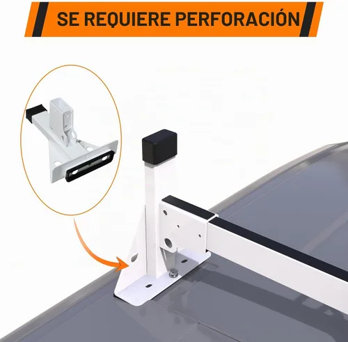 Vista 5 de MELIPRON - Soporte para escalera de techo para camioneta RAM ProMaster