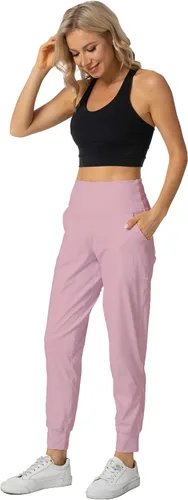 Vista 78 de Kcutteyg - Pantalones deportivos con bolsillos para mujer, diseño suave, ligero y de secado rápido, para entrenamiento, gimnasia, yoga y correr