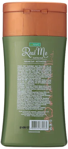 Vista 2 de Real Me Natural - Activador de rizos, 6.7 onzas