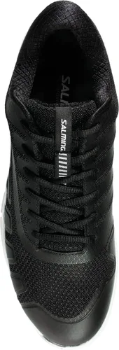 Vista 6 de Salming Recoil Kobra - Zapatos de cancha para hombre, color blanco y blanco, negro (esquash, raquetbol, voleibol, bola de flotación)