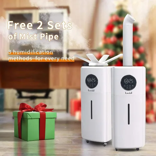 Vista 3 de LACIDOLL Humidificadores para Habitación Grande Humidificador de Toda la Casa para el Hogar 2000 pies cuadrados, 5.5Gal Humidificador de Niebla Fría