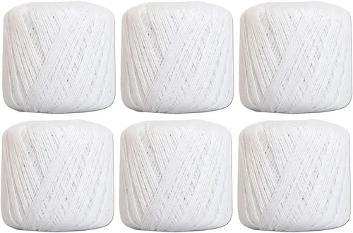 Vista 143 de Hilo de croché Threadart, 100 % algodón, talla 10 Soft pure cotton crochet thread for lace, doilies, amigurumi and crafts. Smooth finish with