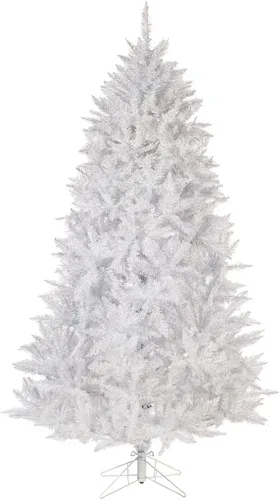 Vista 12 de Vickerman - Árbol de Navidad artificial, color blanco