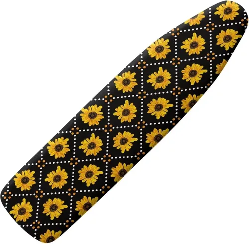 Vista 9 de Funda para tabla de planchar con diseño de estrella de mar de playa, resistente a los abrasadores, extra ancha, cubierta para tabla de planchar