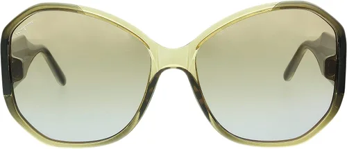 Vista 2 de Salvatore Ferragamo Gafas de sol geométricas SF942S 326 Caqui 2.402 in 942, Marrón caqui