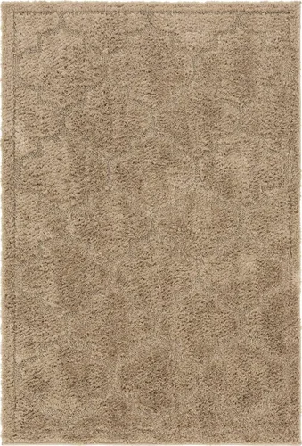 Vista 20 de Unique Loom Trellis Shag Collection - Alfombra de pasillo geométrica, moderna, marroquí, celosía, gris (2 x 7 pies)
